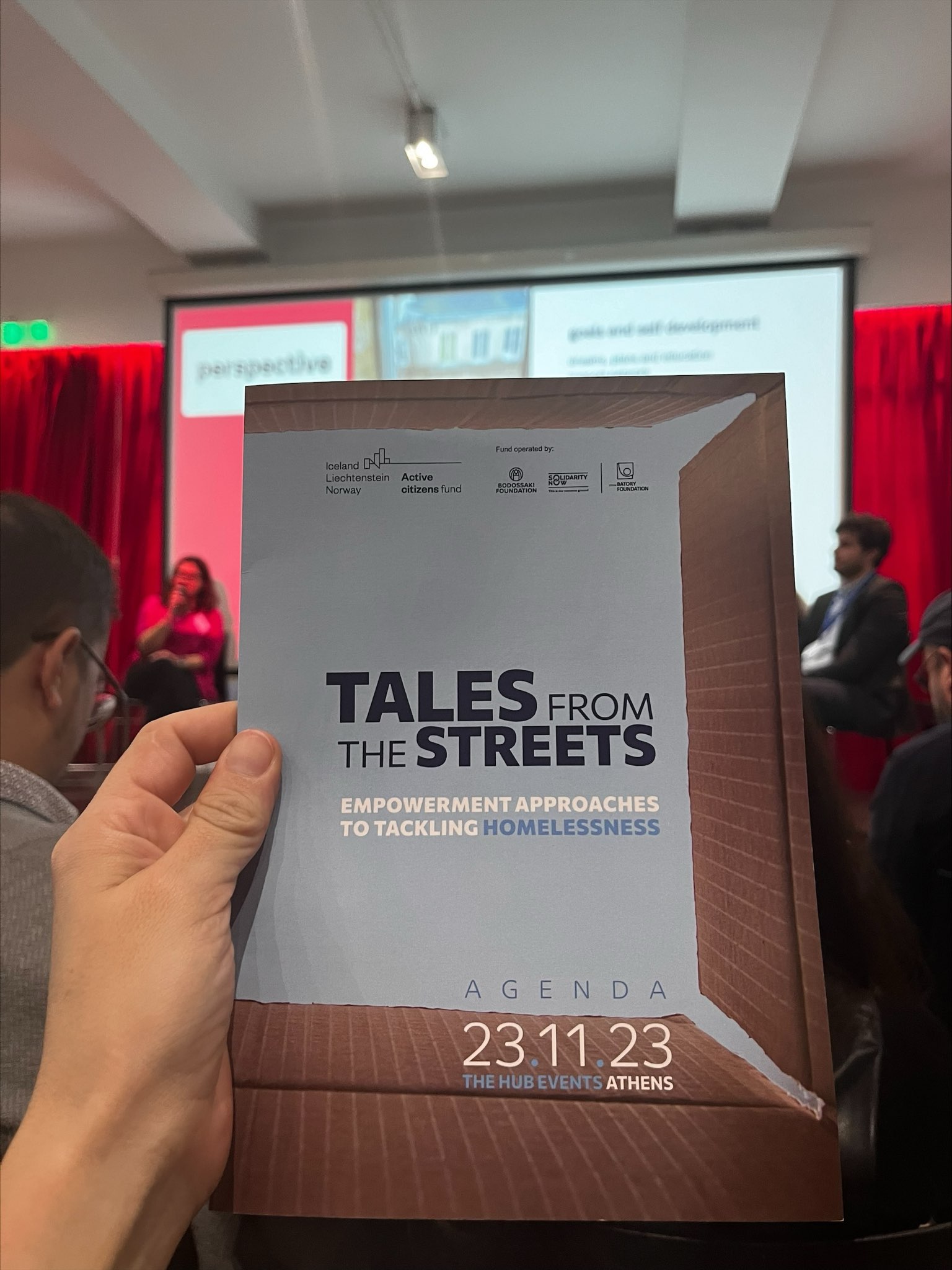 ΕΚΔΗΛΩΣΗ: tales from the street | Empowerment approaches to tackling homelessness!