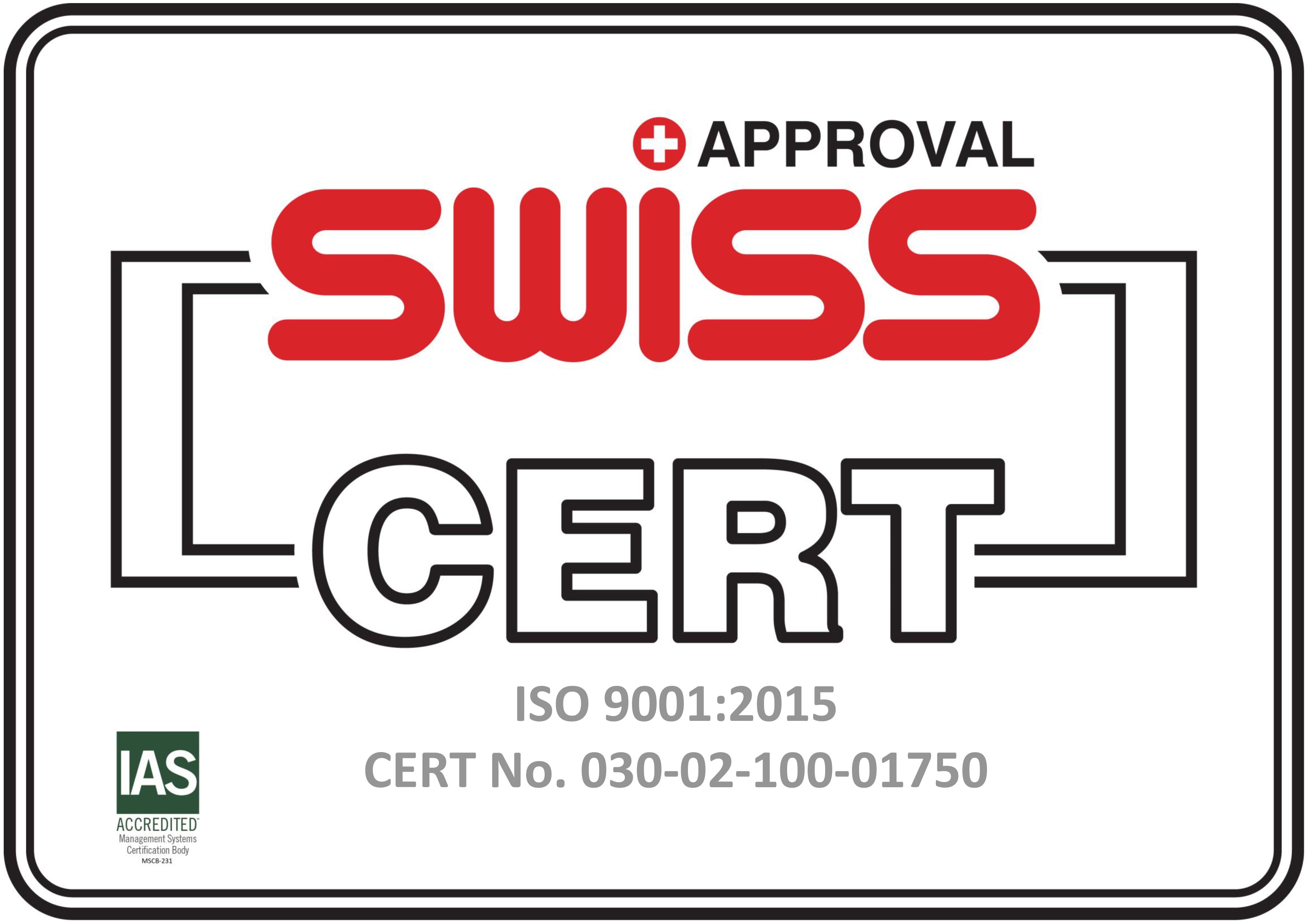 announcement OF THE ISO 9001:2015 certification