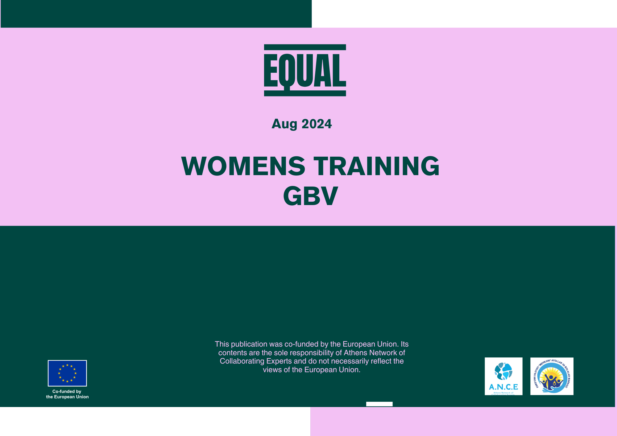 EQUAL: Women Training GBV