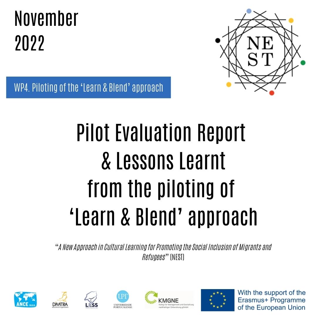 [:en]The e-publication of the ‘Pilot Evaluation Report & the Lessons Learnt’ is out![:el]Η ηλεκτρονική έκδοση της 