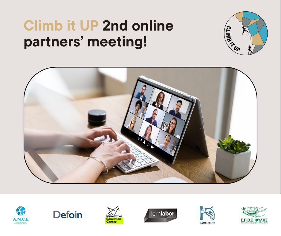 [:en]2nd Partners' meeting of the Climb it UP project[:el]2η συνάντηση των εταίρων του έργου Climb it UP [:]